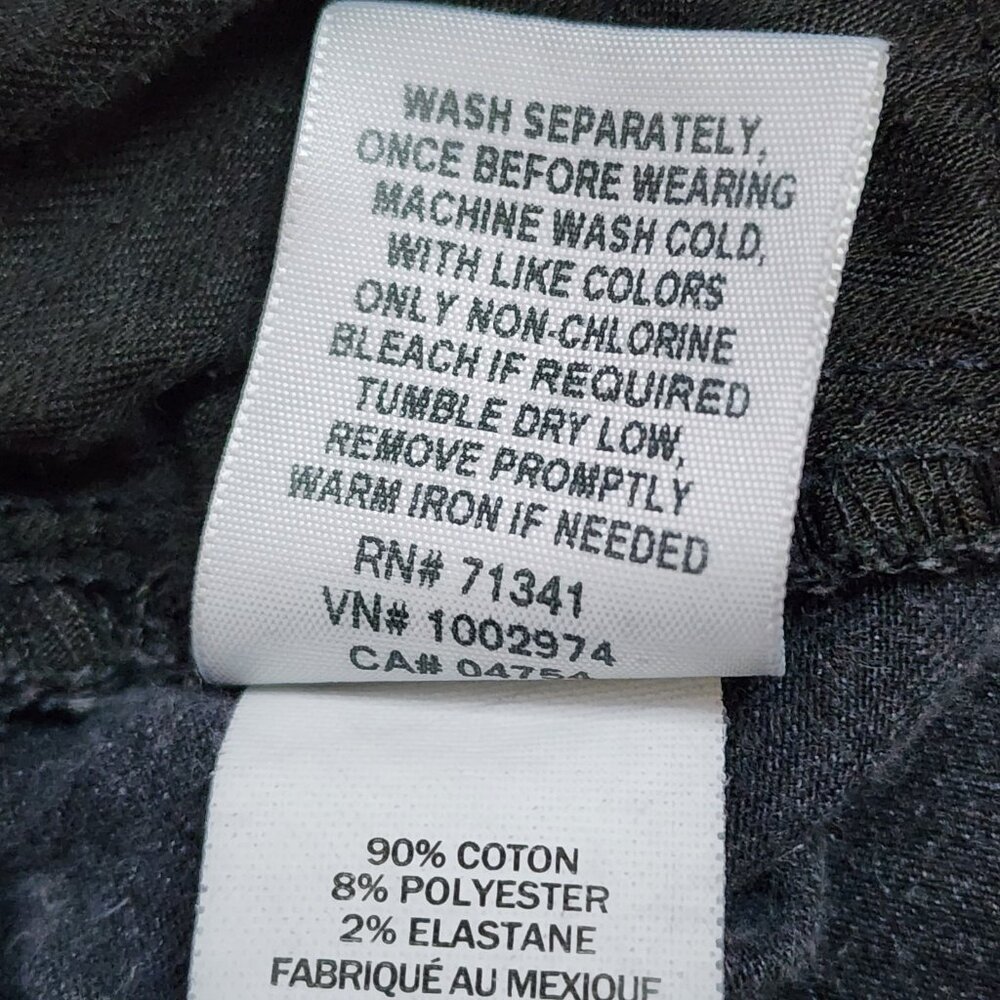 LL Bean Jeans Womens Plus Size 18 Petite 18P Dark Gray Classic Fit Straight Leg - Picture 5 of 6